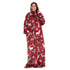 Snuggs Wearable Blanket Monk Red Christmas Deer